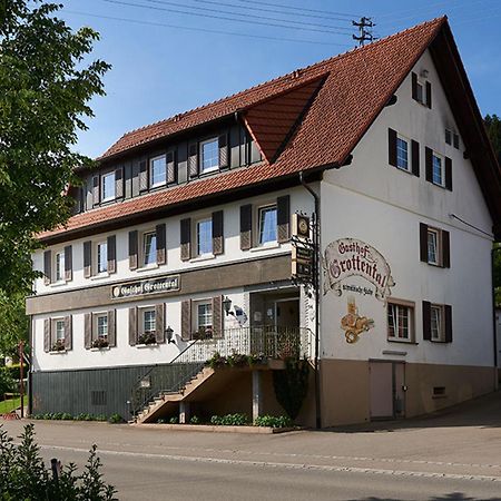 Hotel Garni Grottental Messstetten Exterior foto